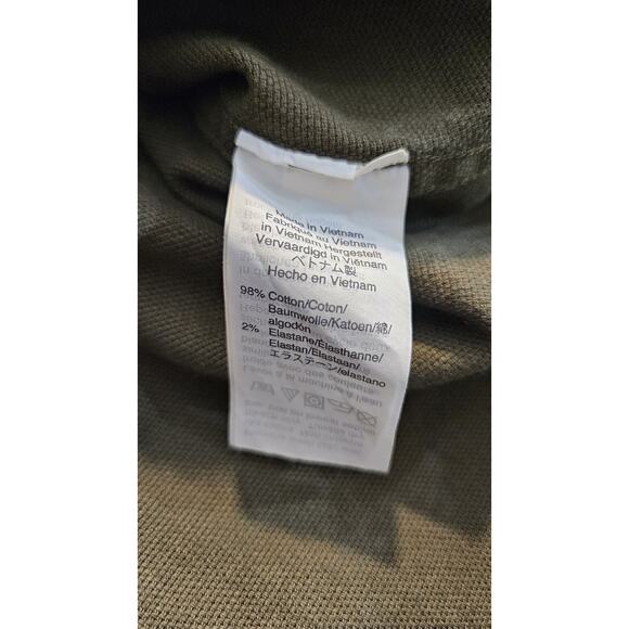 MADEWELL Raw Hem A-Line Mini Skirt Olive Green Snap Closure Pockets Size 6 - Picture 7 of 8